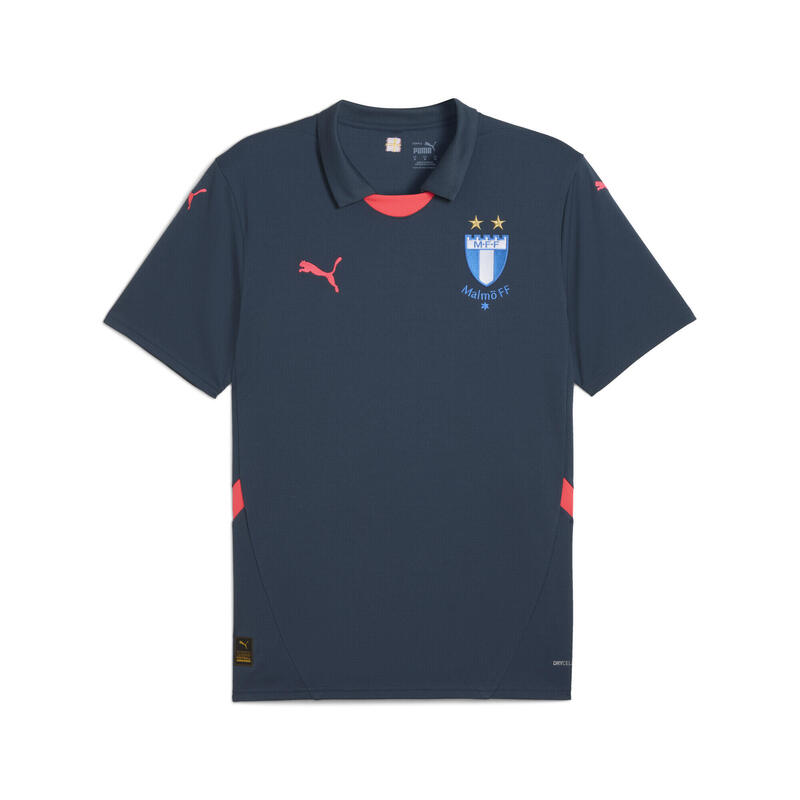 Męska koszulka wyjazdowa Malmö FF PUMA Dark Night Fire Orchid Blue Red