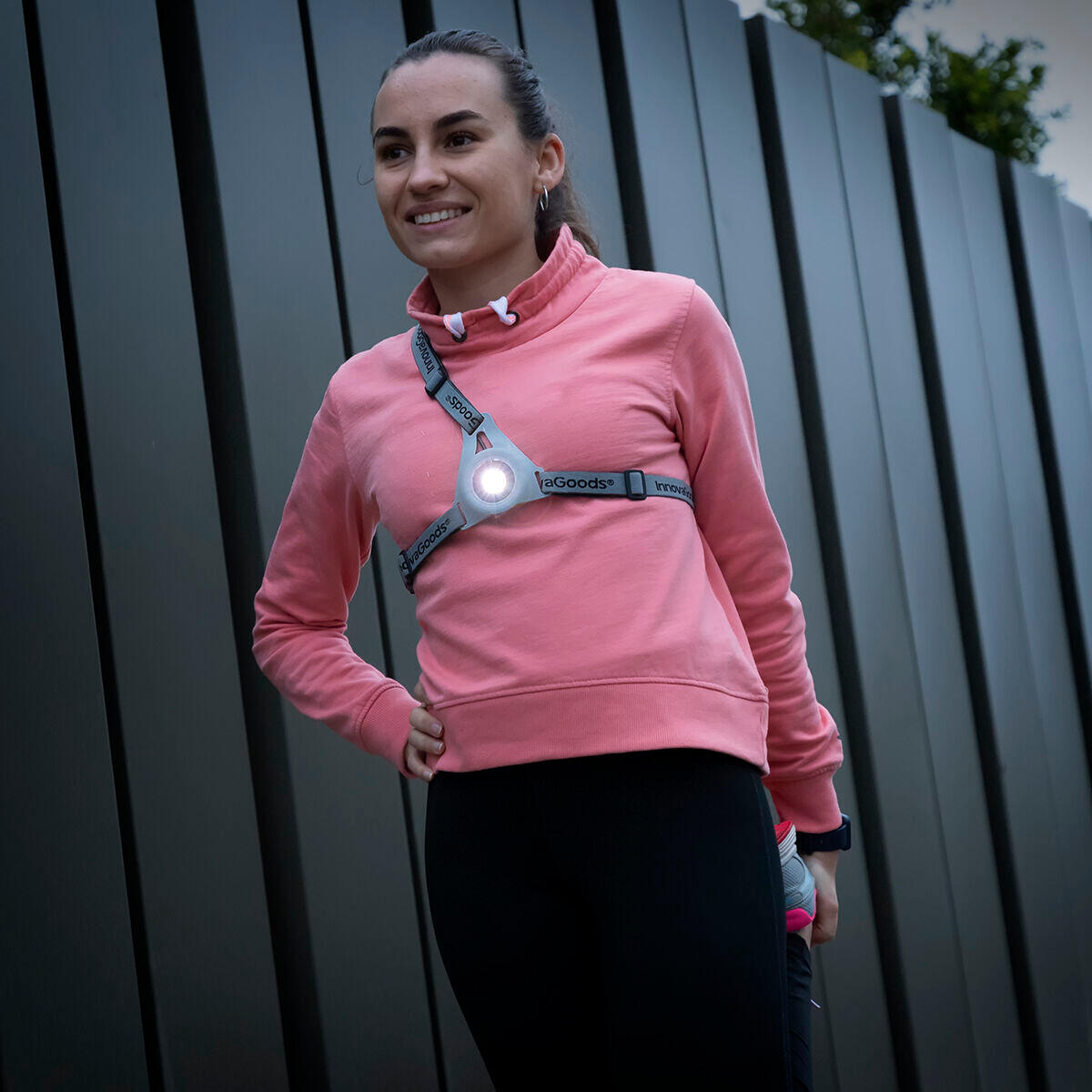 Arnês Desportivo com Luzes LED InnovaGoods 5/5