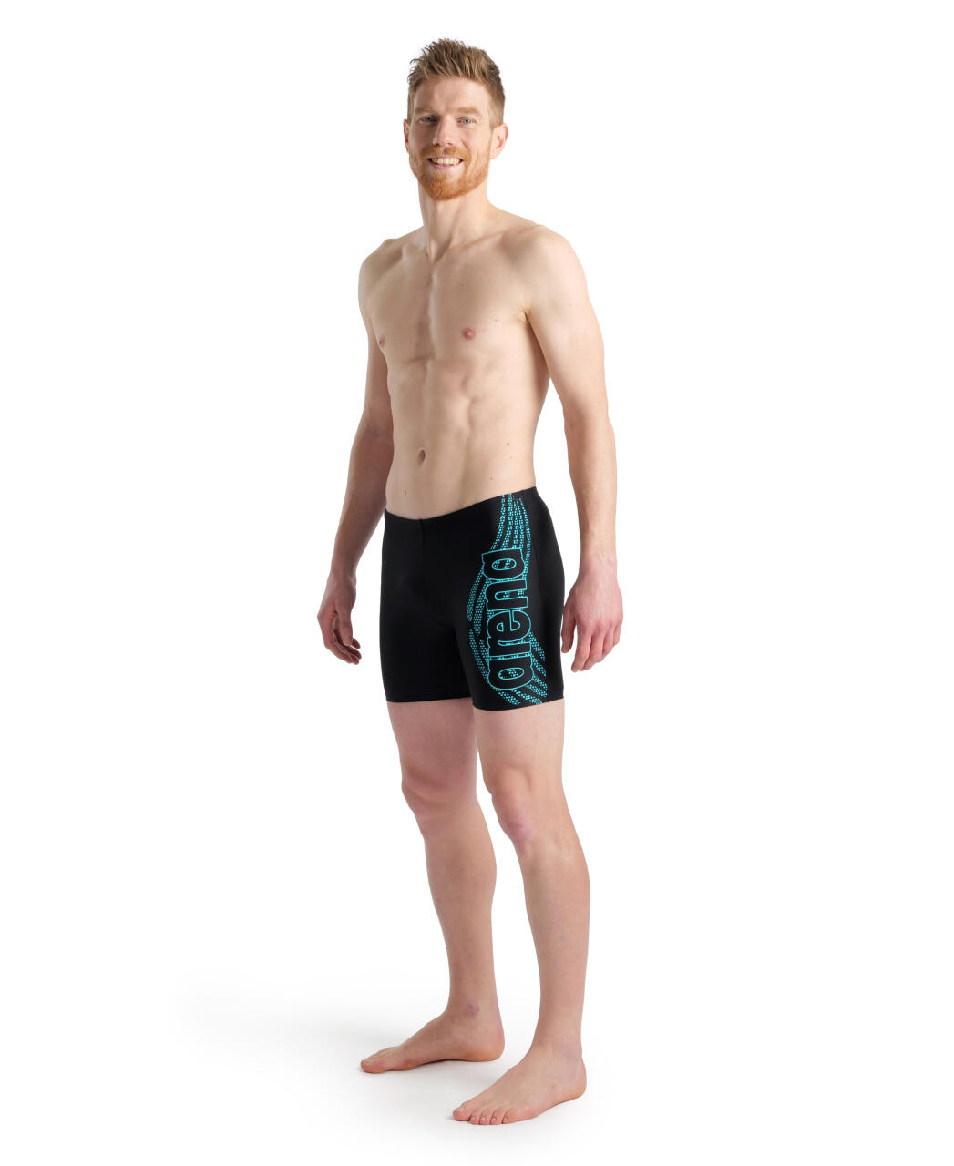 Spoedenki Treningowe Arena Swim Mid Jammer Graphic 3/7