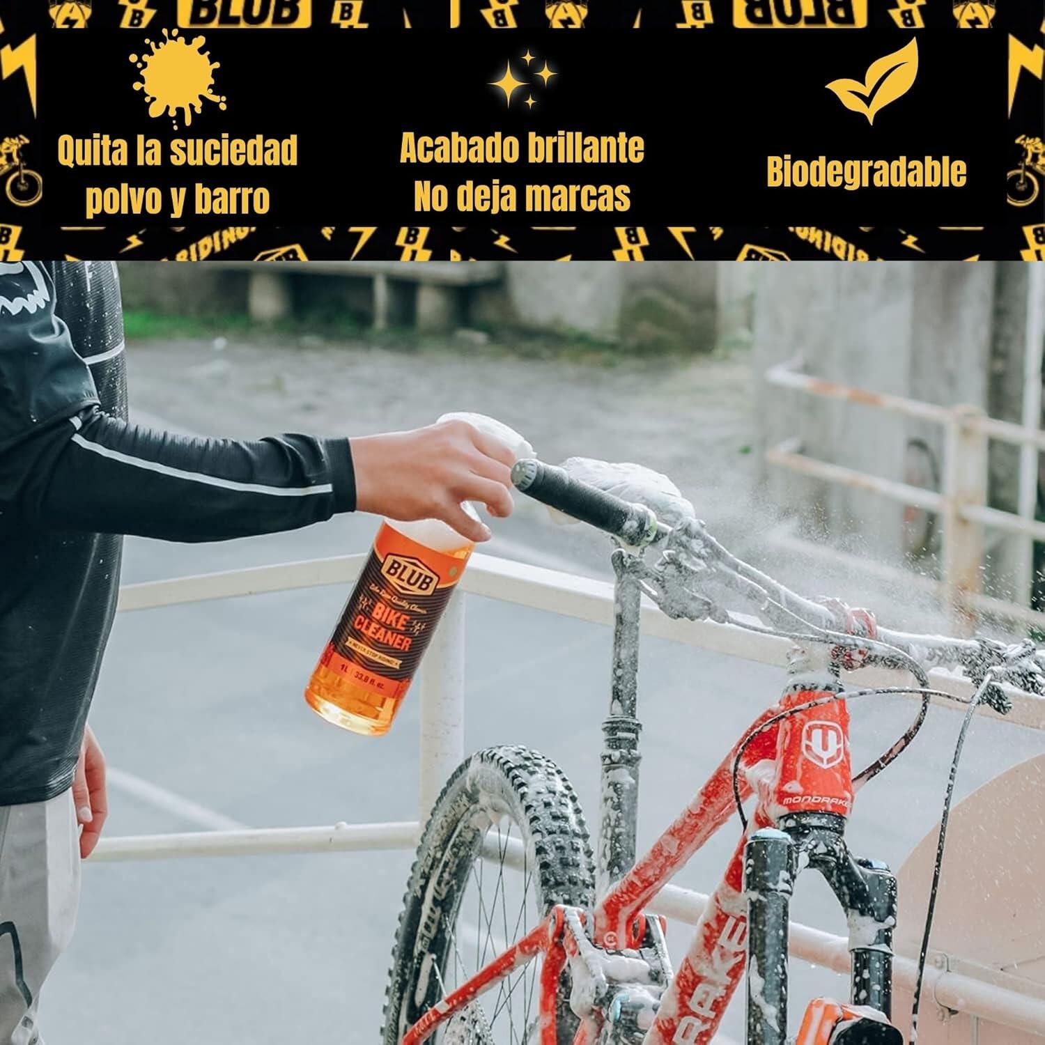 Limpa bicicletas 1 litro ciclismo Blub 6/7