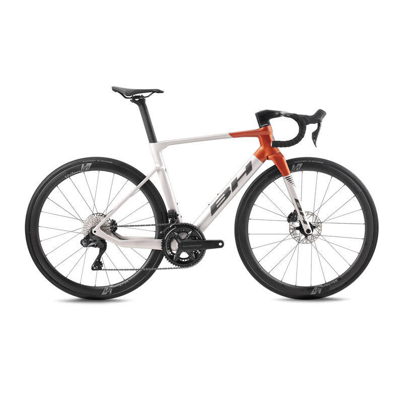 Bh - Vélo De Route Bh Rs1 5.5 Ultegra Di2 - Vélo Route - Blanc|orange - 40 M - Decathlon