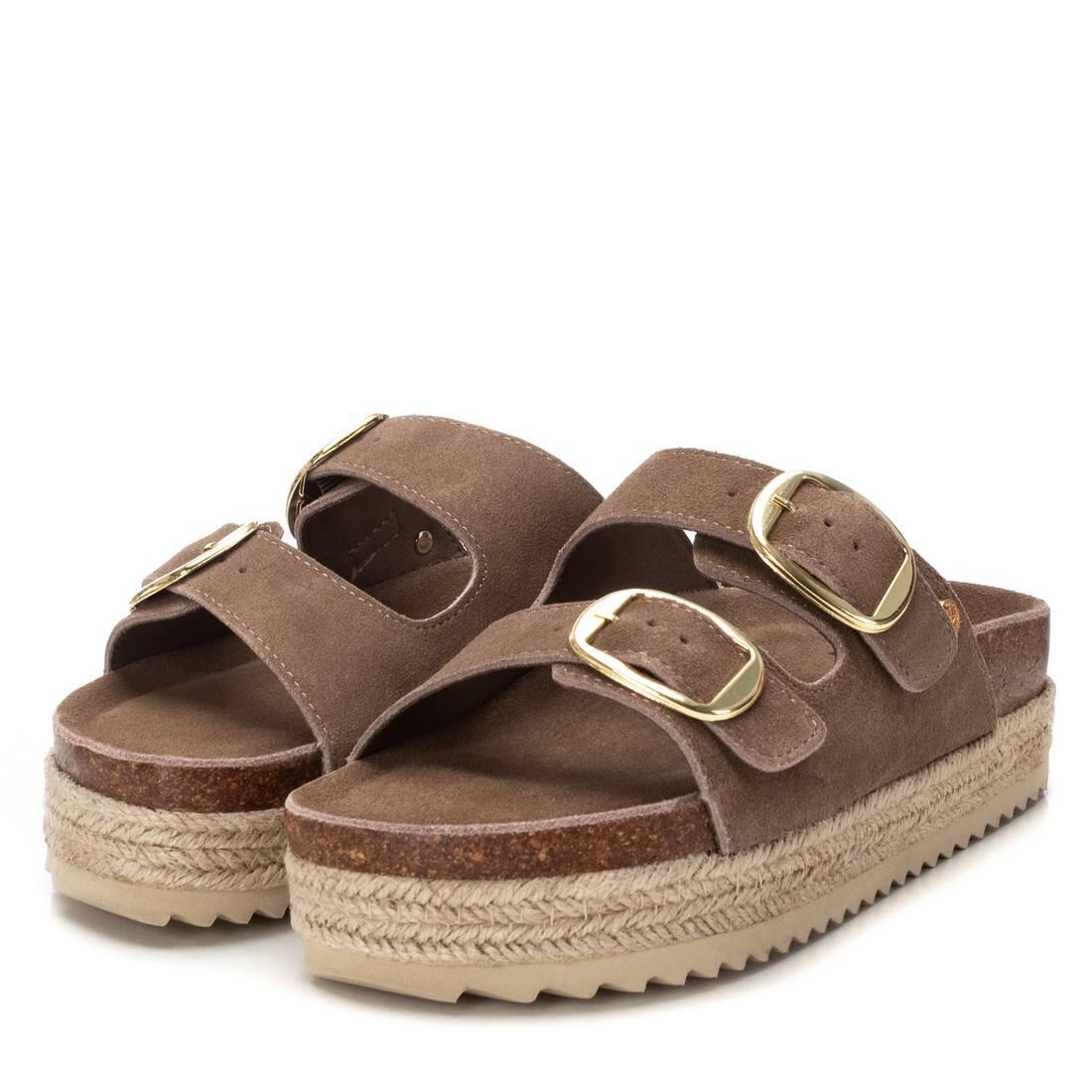 Sandalias Planas Mujer Xti  Marrón 5/5