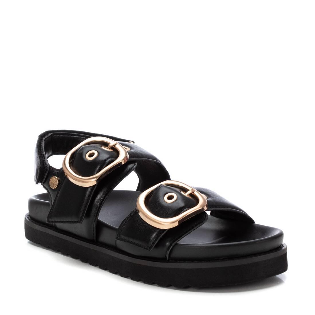 Sandalias Planas Mujer Xti  Negro 3/5