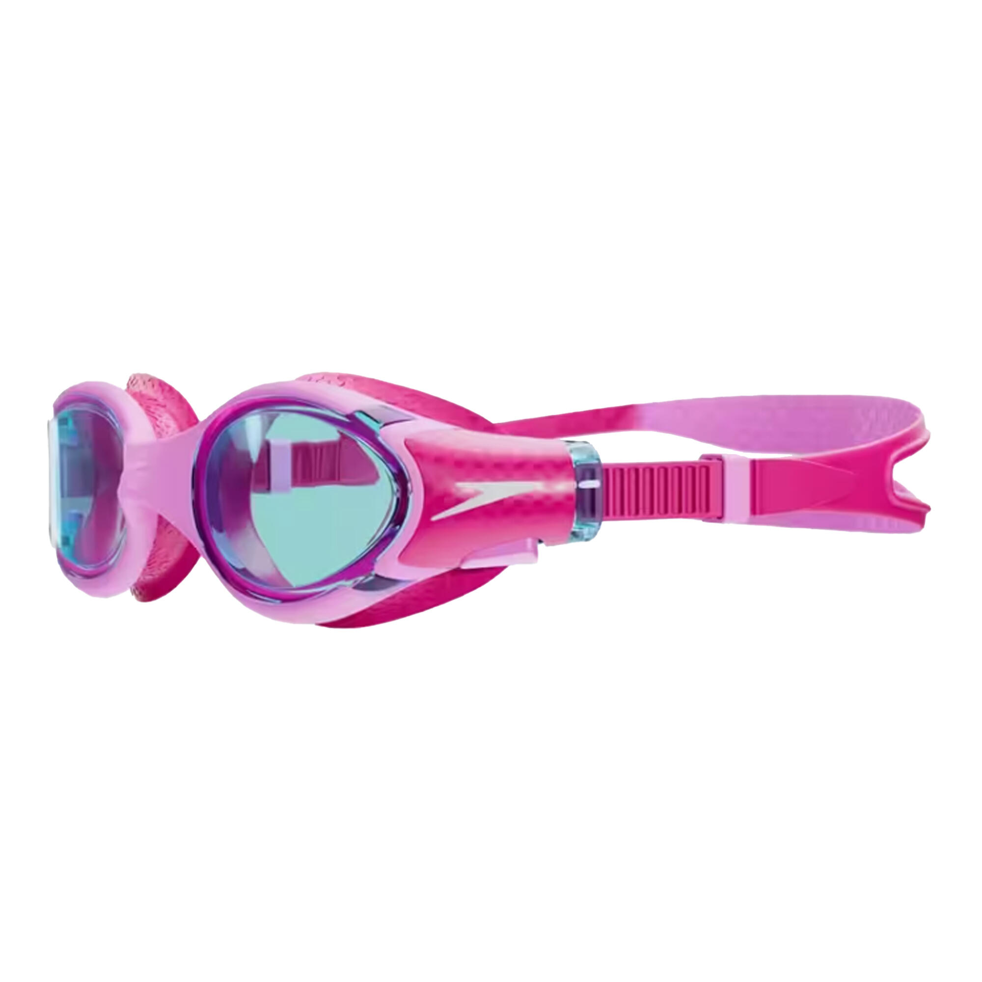 "2.0" Passt sich dem Gesicht an Schwimmbrille 2024 für Kinder Pink 3/4