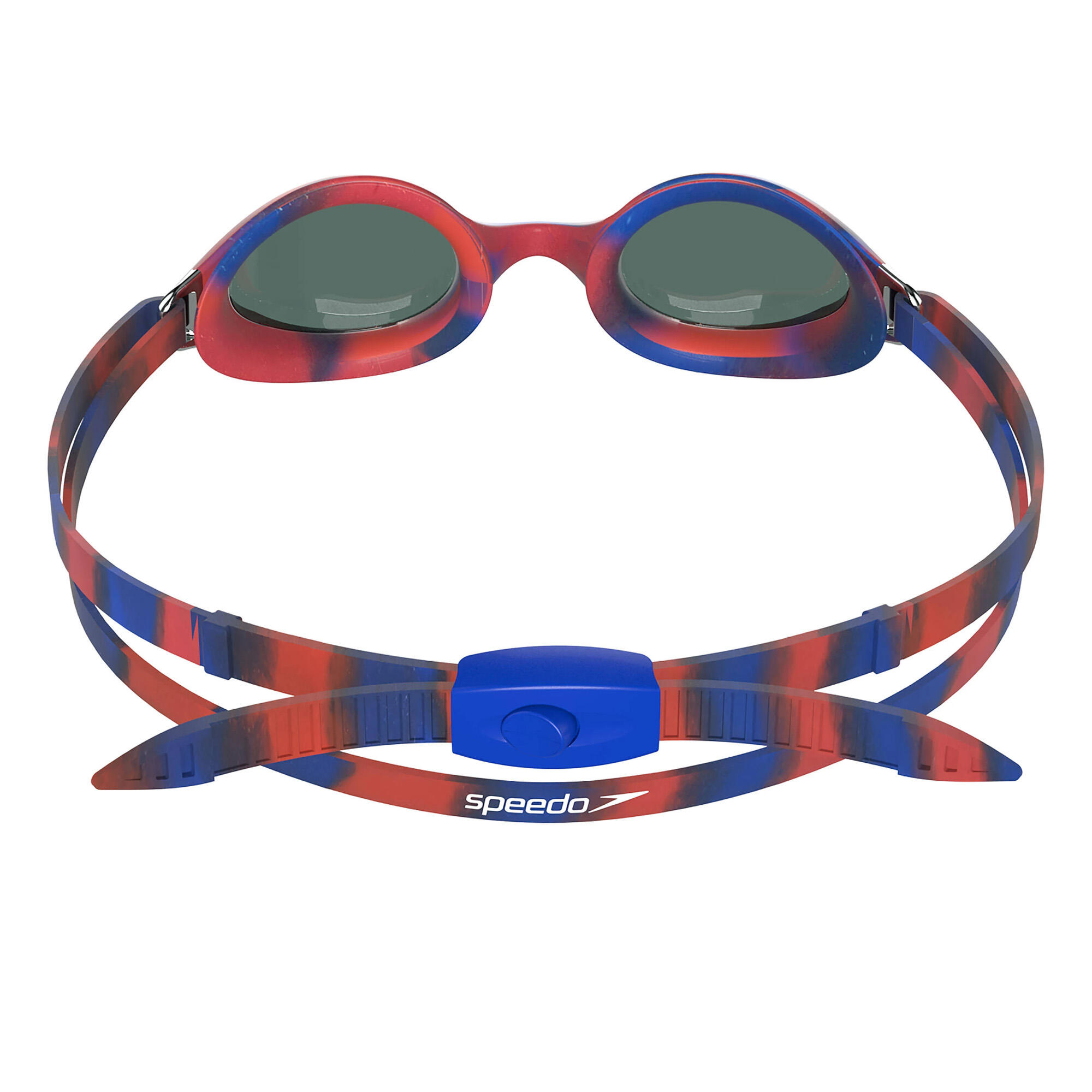 "2024 Hyper Flyer" Schwimmbrille Spiegel für Kinder Marineblau/Rot 2/3