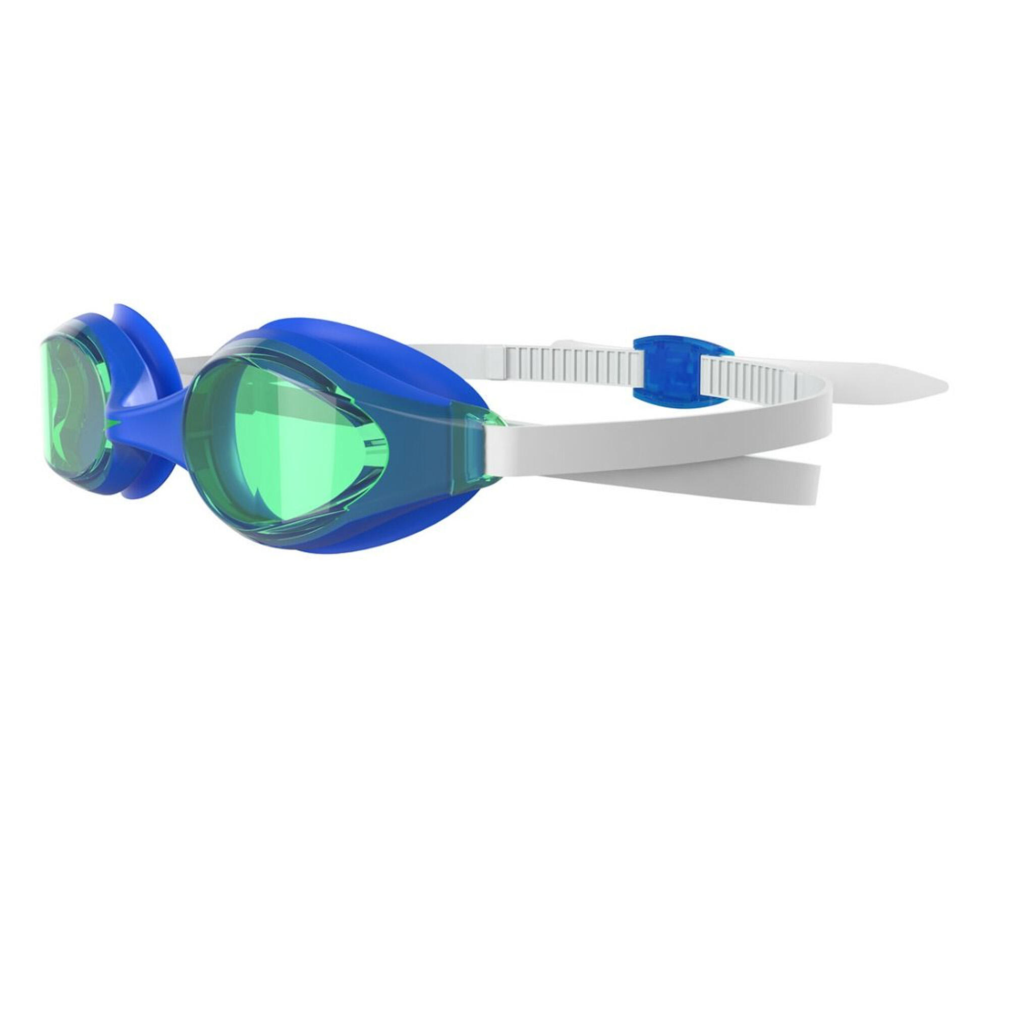 "Hyper Flyer" Schwimmbrille 2024 für Kinder Blau/Jadegrün 3/4