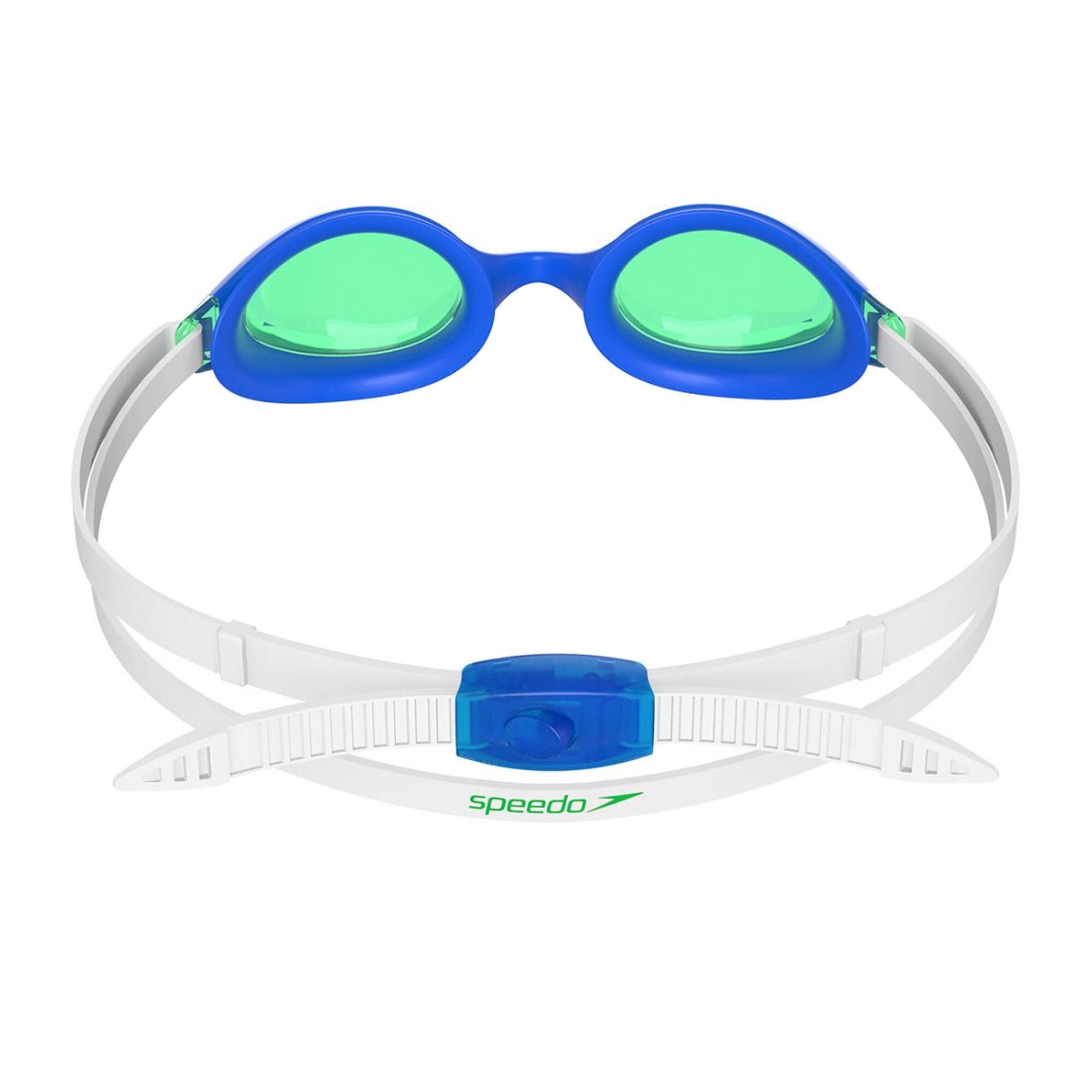 "Hyper Flyer" Schwimmbrille 2024 für Kinder Blau/Jadegrün 2/4