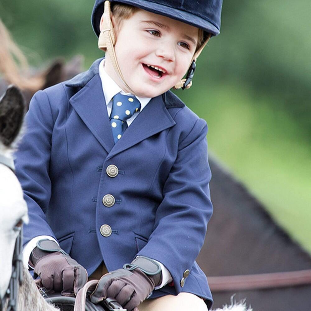 Giacca Da Competizione Bambini Shires Aston Blu Navy 3/3