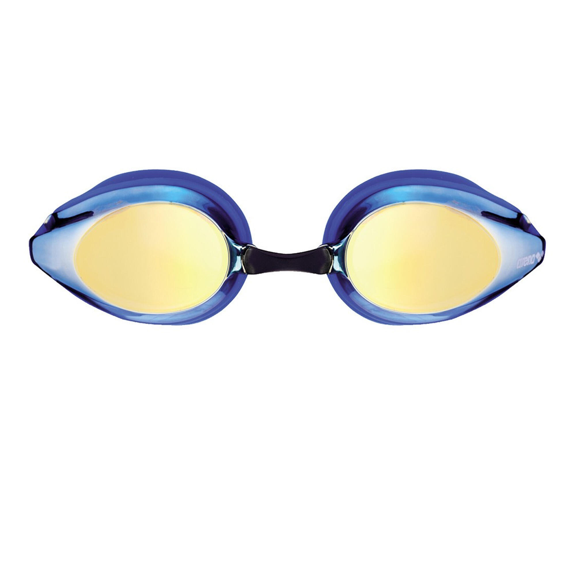 "Tracks" Schwimmbrille für Kinder Kupfer/Blau 2/2