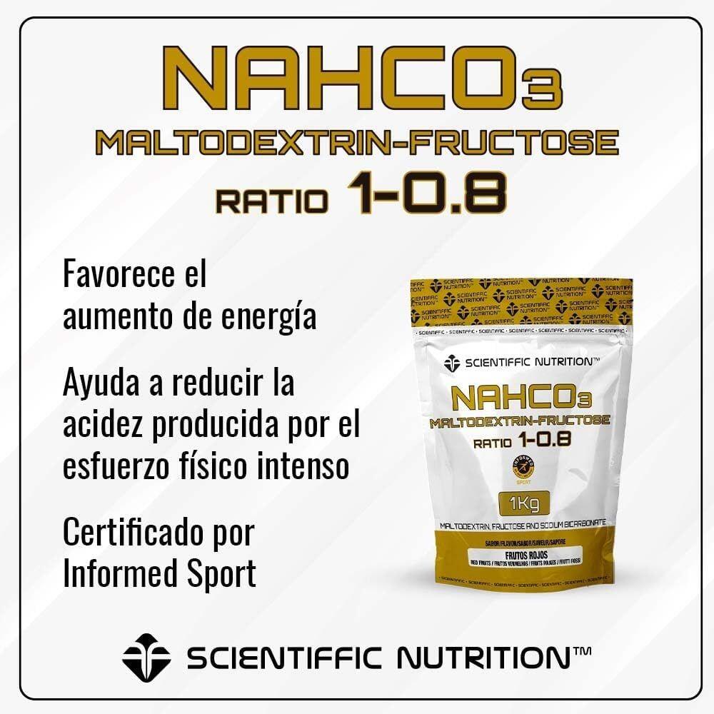 NAHCO3 Maltodextrin Fructosa 1Kg Frutos Rojos Scientiffic Nutrition 2/3