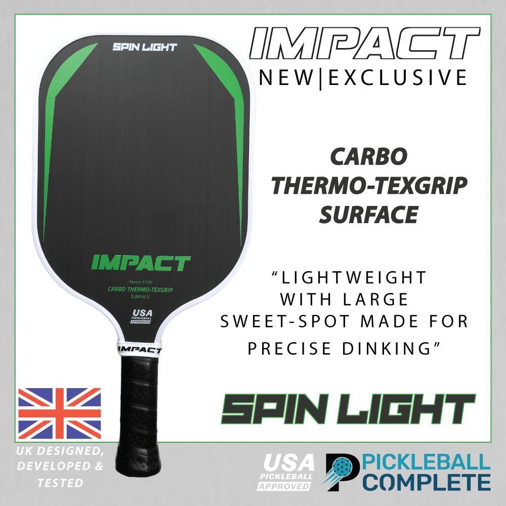 Impact Spin Light Pickleball Paddle 3/4