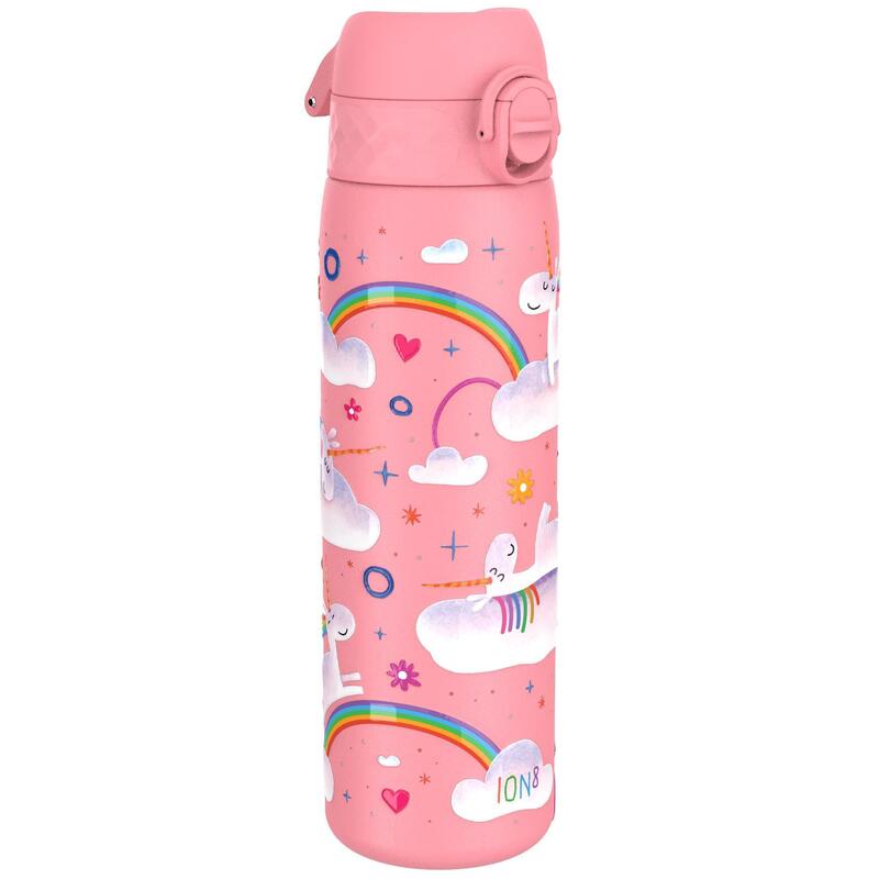 Butelka ION8 Single Wall I8SS600PPUNIRAIN Unicorn Rainbow