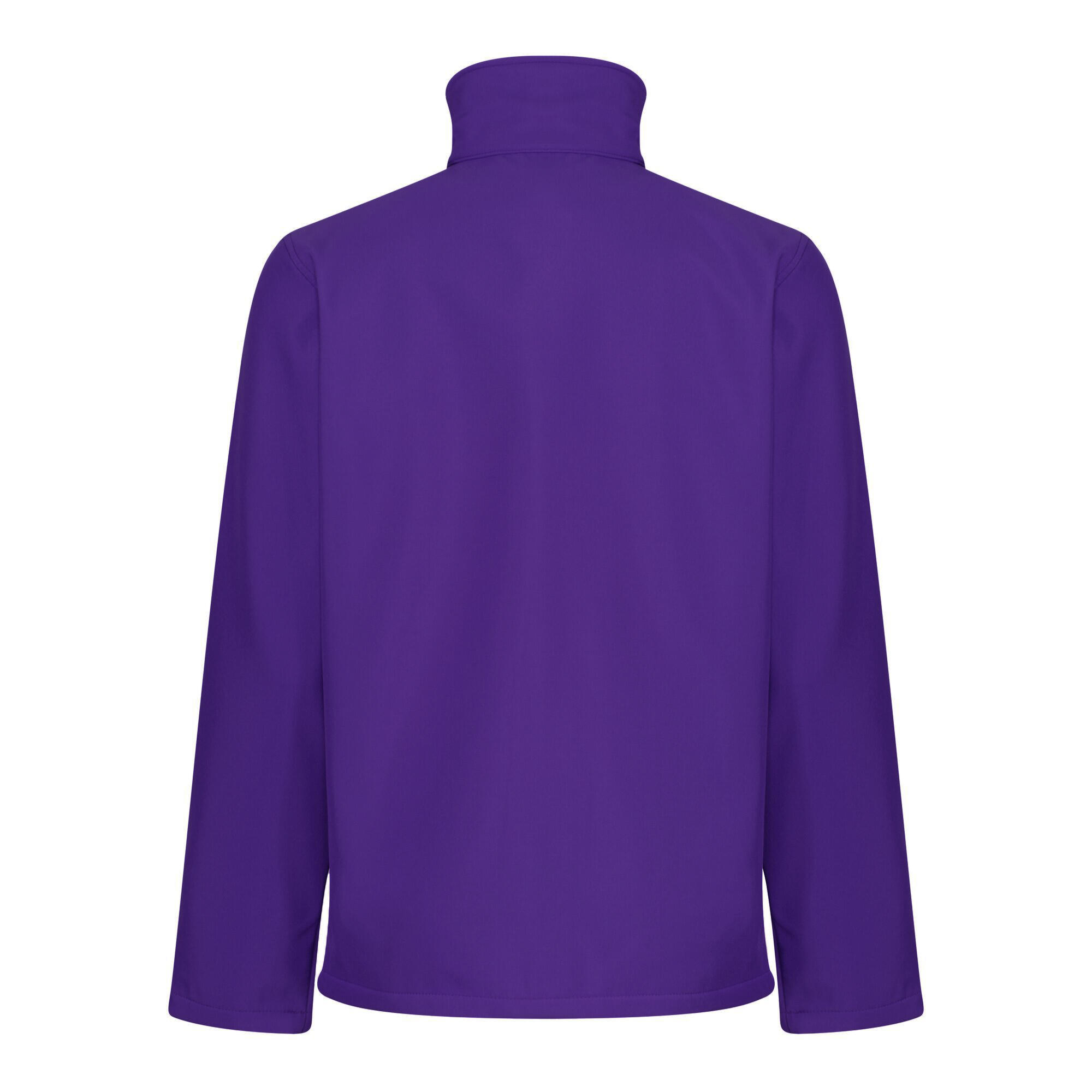 Standout Softshelljacke Ablaze bedruckbar Herren Kräftiges Violett/Schwarz 2/4