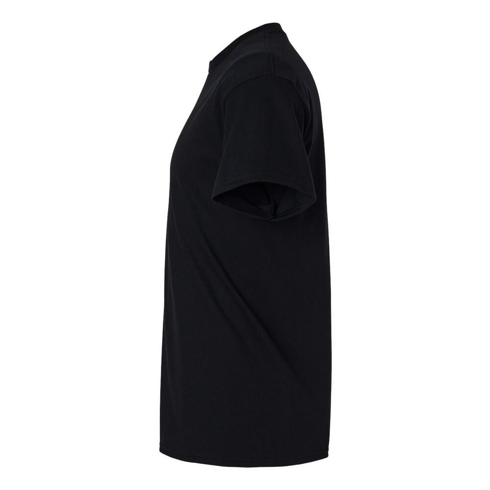 Mens Heavy Cotton TShirt (Black) 3/3