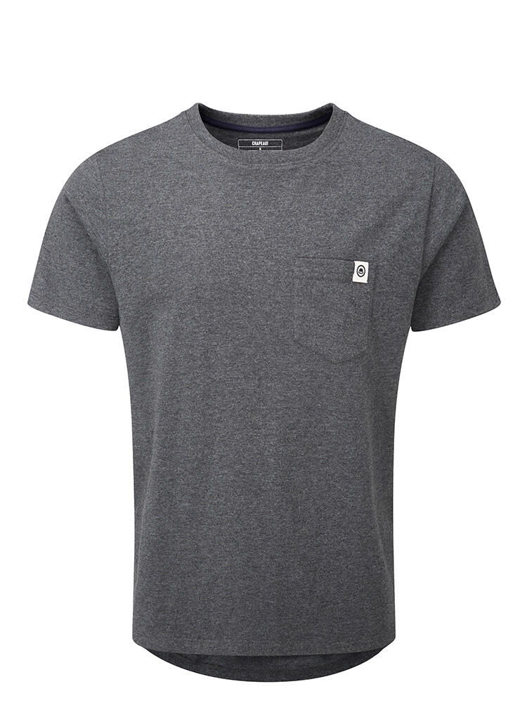 Mens Roundel Pocket Cotton T-Shirt 1/4