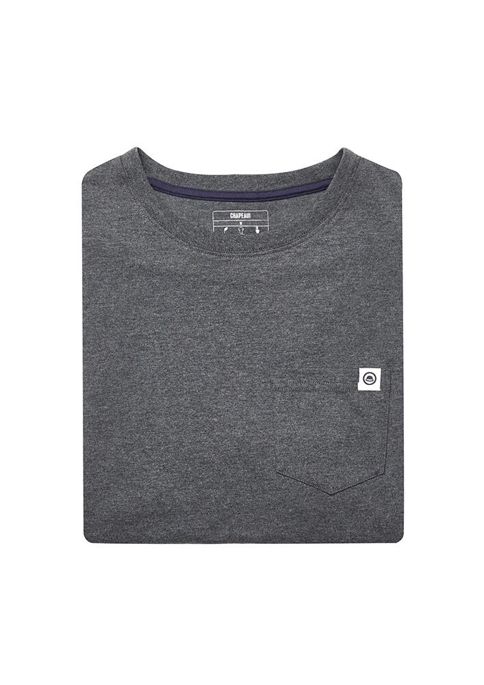 Mens Roundel Pocket Cotton T-Shirt 4/4
