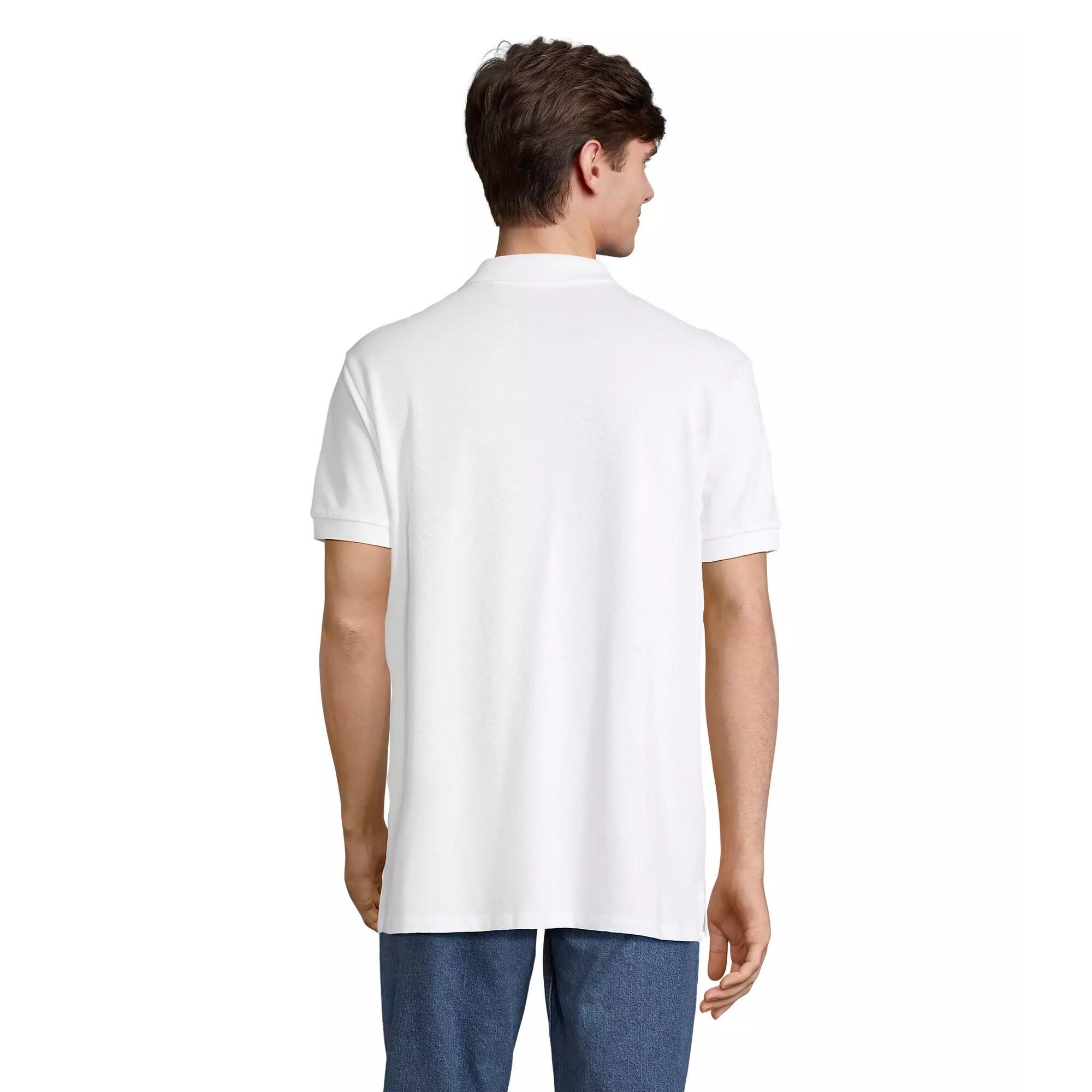 Polo PACIFIC Adulte (Blanc) 2/4
