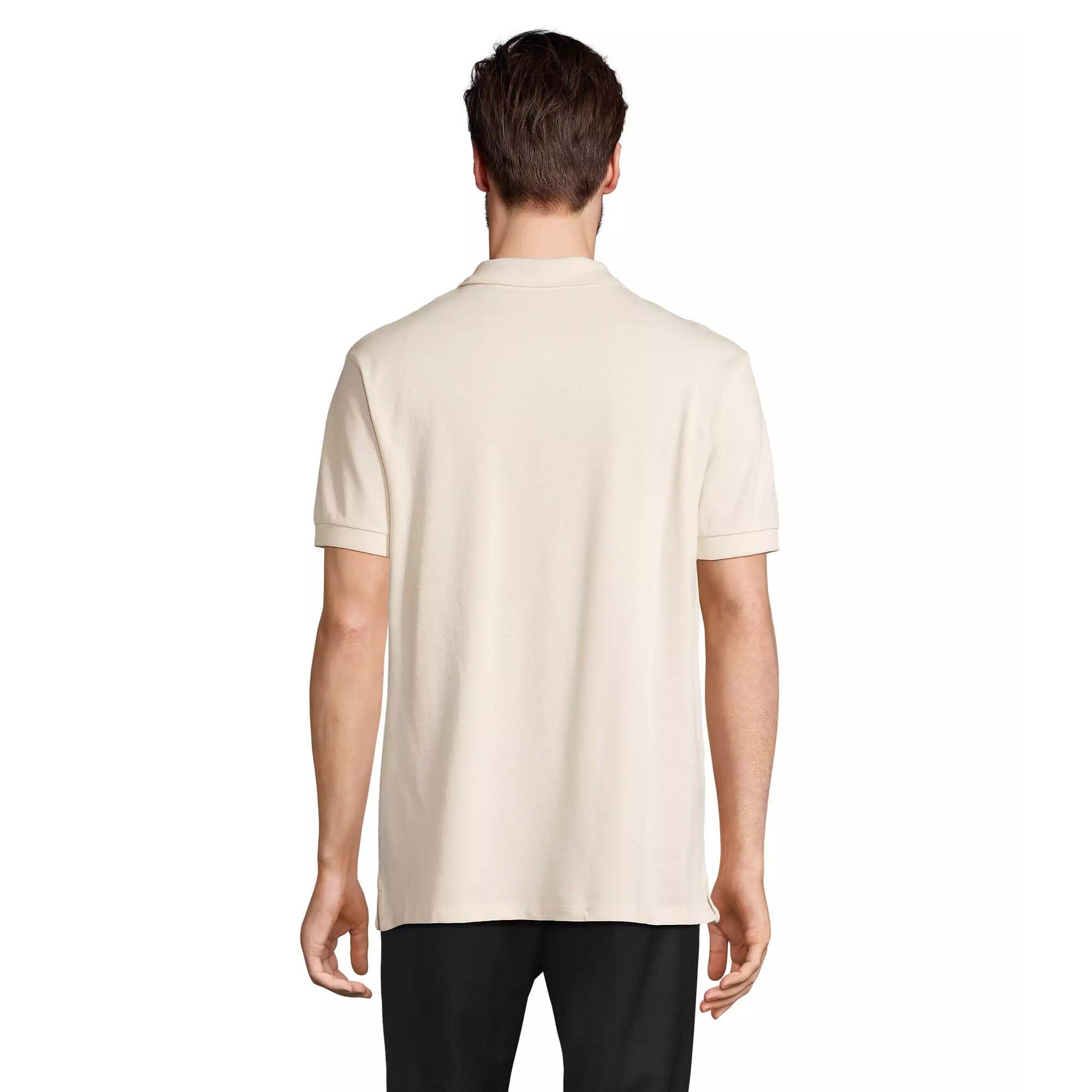 Polo PACIFIC Adulte (Beige Pâle) 2/4