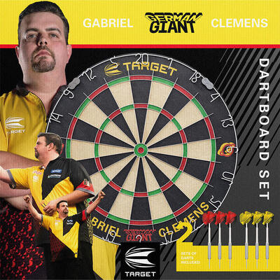 Target gabriel clemens dart board set