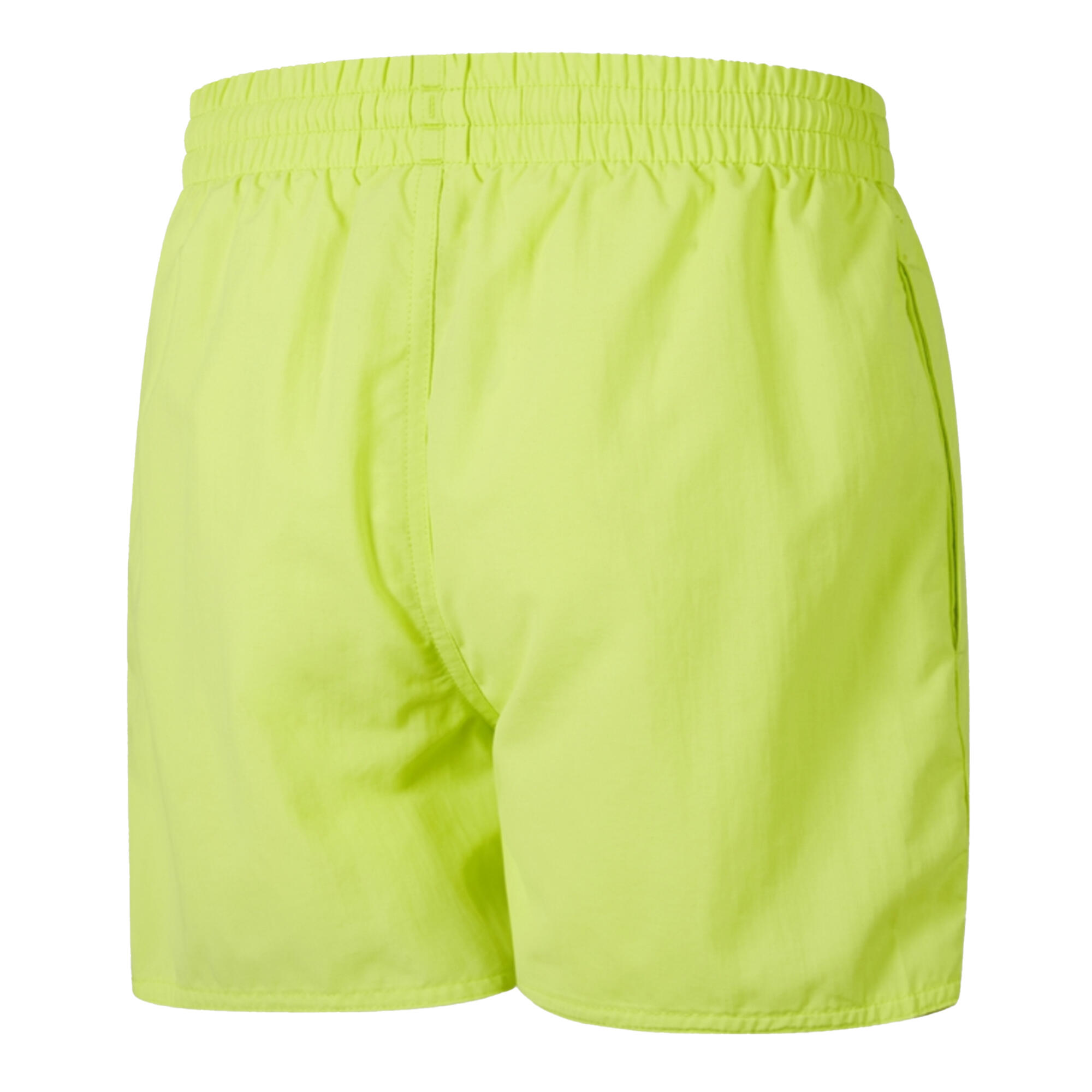 Childrens/Kids Essential 13 Swim Shorts (Hyper Yellow) 2/3