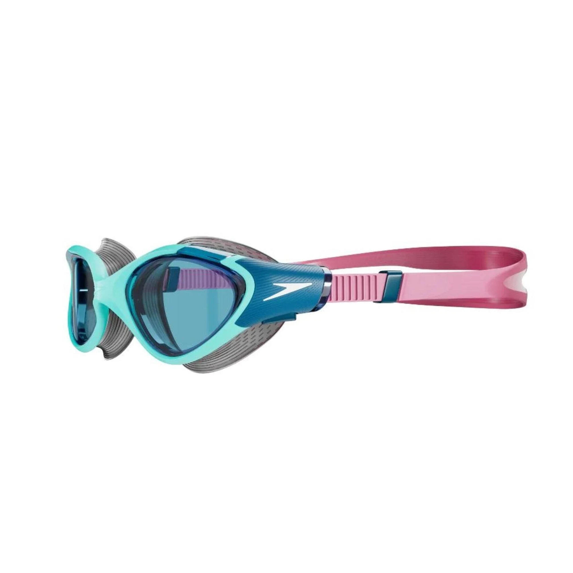 "Biofuse 2.0" Schwimmbrille für Damen Blau/Pink 4/4