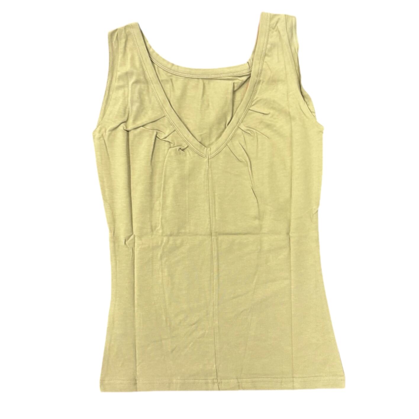 Puma Women's Tank Top Green Flower Graphic Vest 3/3
