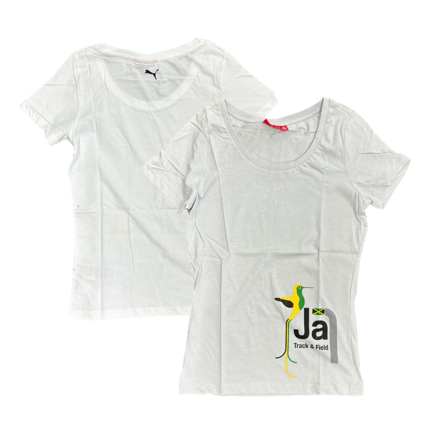 PUMA Puma Women's Grey Top Jamaica Track&Field T-Shirt