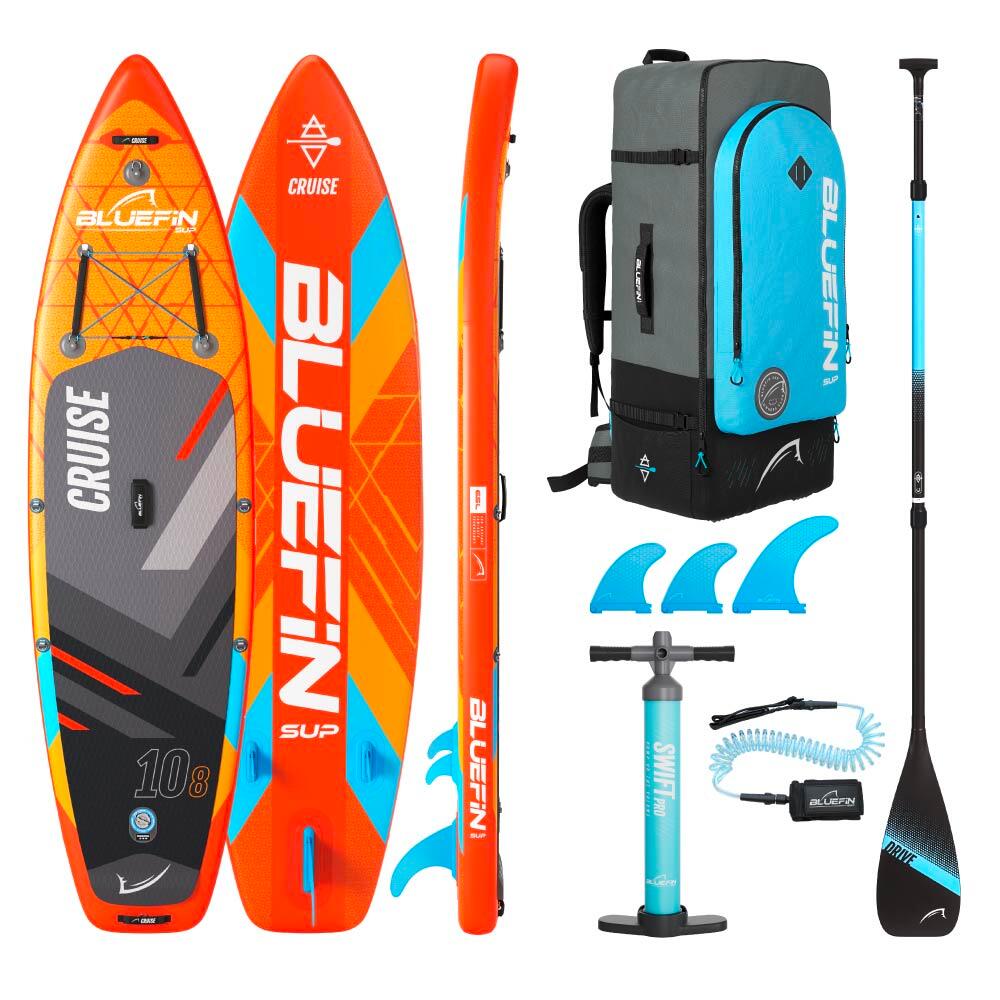 BLUEFIN SUP Opblaasbare Paddleboard Serie Bluefin SUP Cruise 10'8 - Oranje