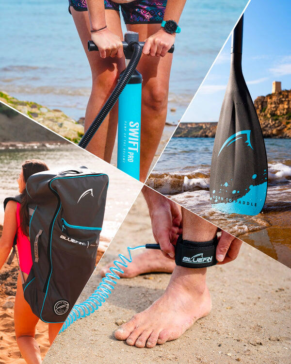 Opblaasbare Paddleboard Bluefin SUP Cruise 10'8 - Orange Sunset 6/7