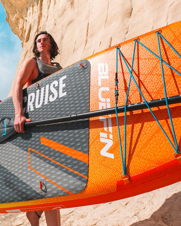 Opblaasbare Paddleboard Bluefin SUP Cruise 10'8 - Orange Sunset 3/7