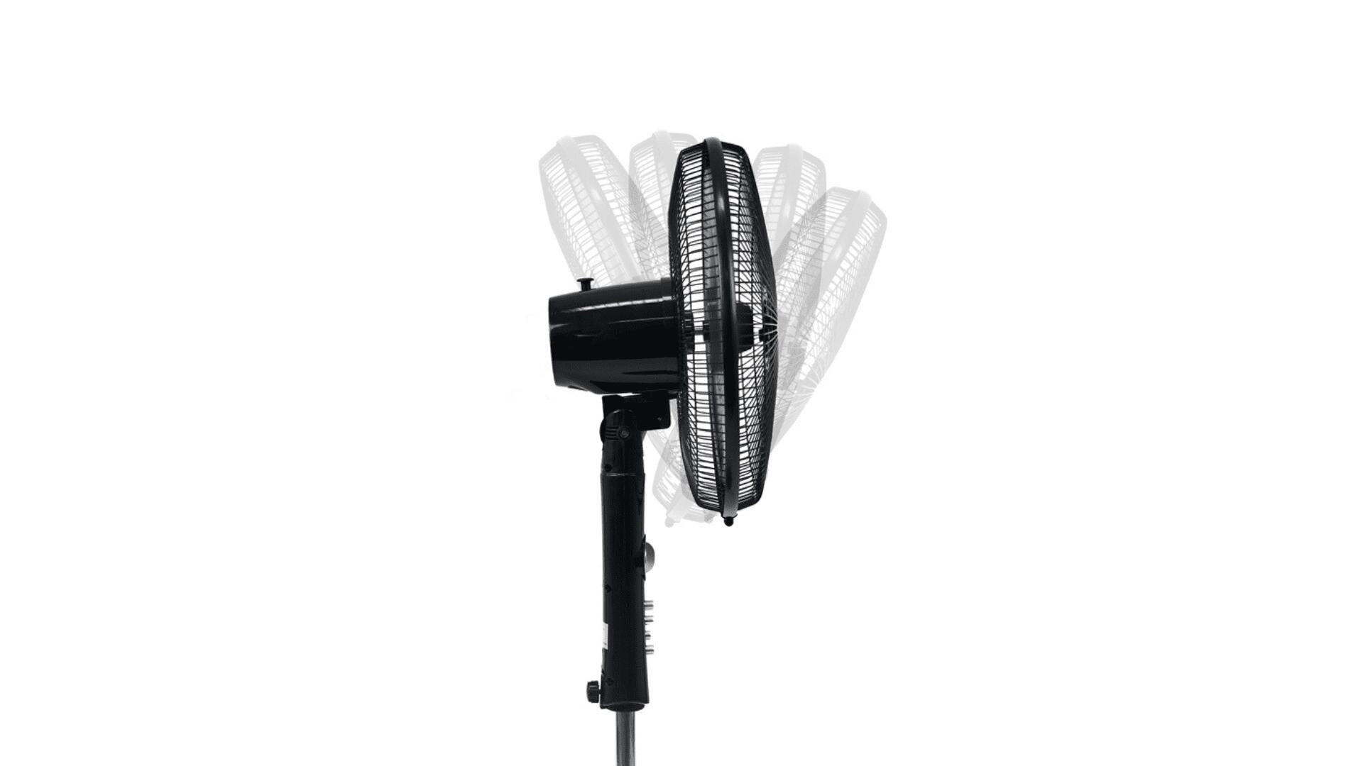 Ventilateur silencieux - 3 vitesses - Noir 5/6
