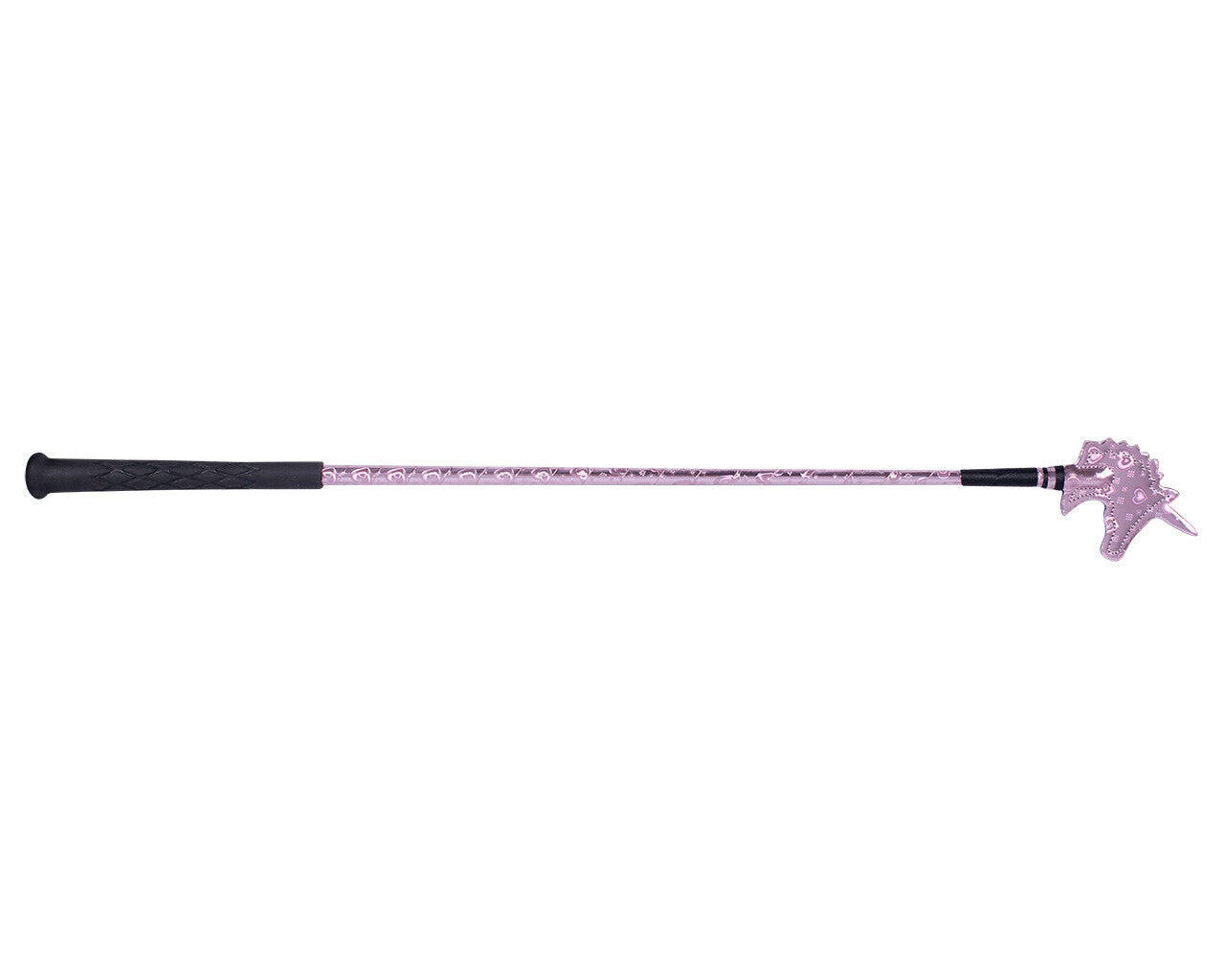QHP Cravache Licorne - Coeur Rose 4/4