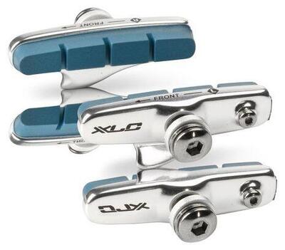 Xlc bs-r02 remblokken met beugel voor shimano carbon velg (2 paar)