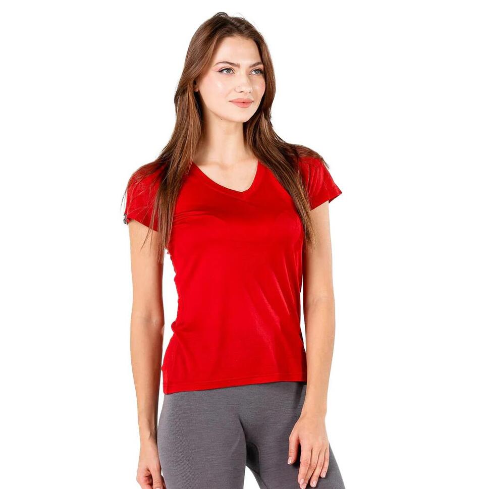 Koszulka turystyczna damska Woolona Calima 100% Merino