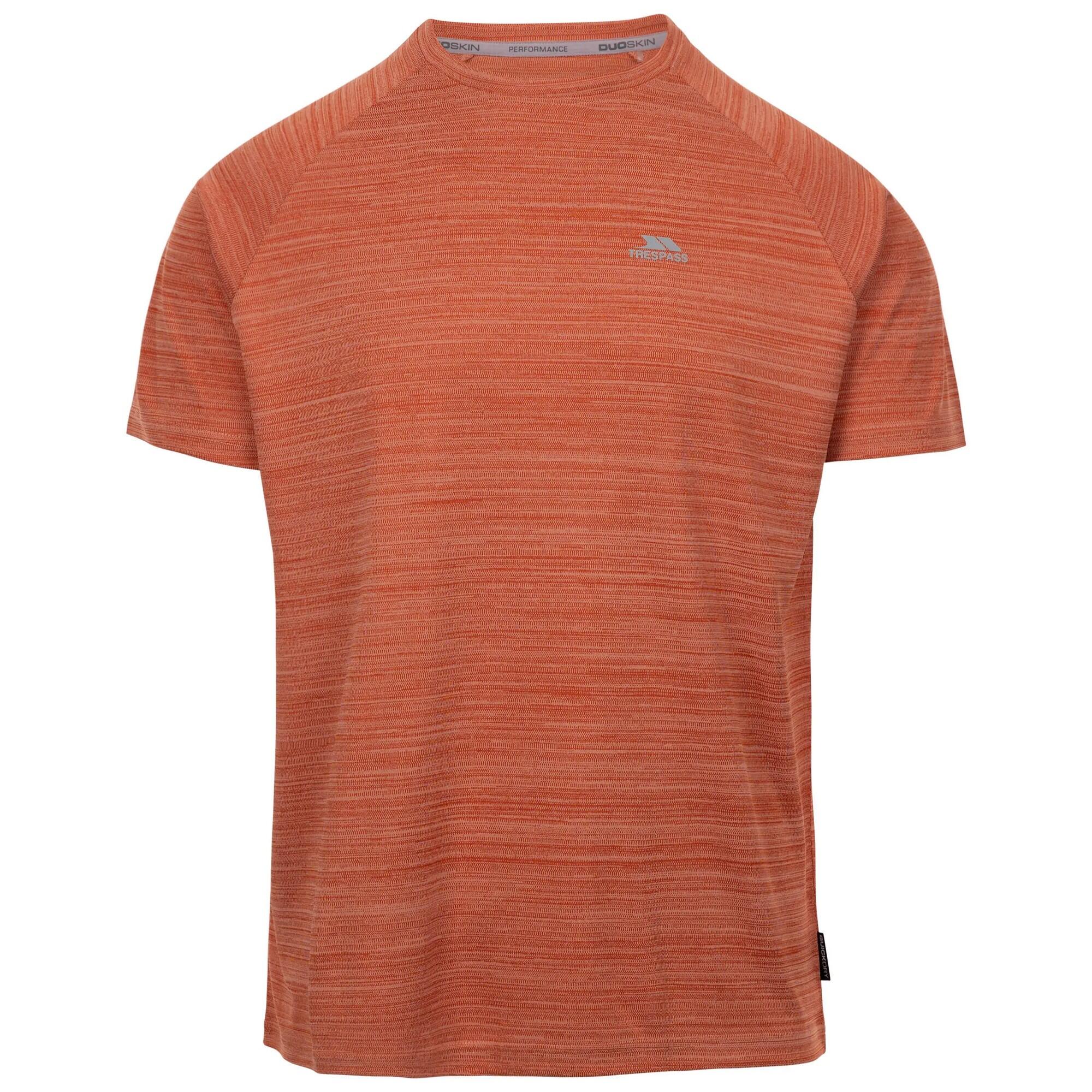 TRESPASS Mens Leecana TP75 TShirt (Salsa Marl)