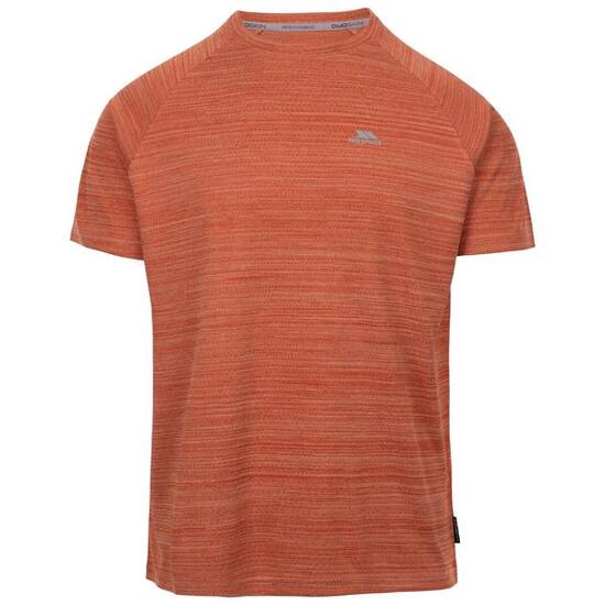 Tshirt LEECANA Homme (Rouge Sang Chiné)