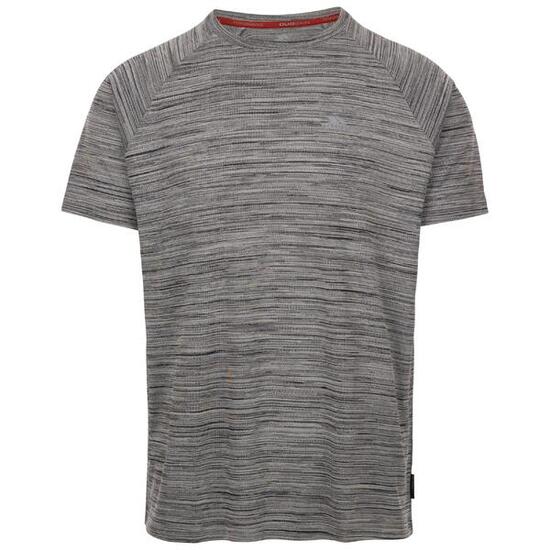 Tshirt Chiné Manches Courtes LEECANA Homme (Gris Chiné)