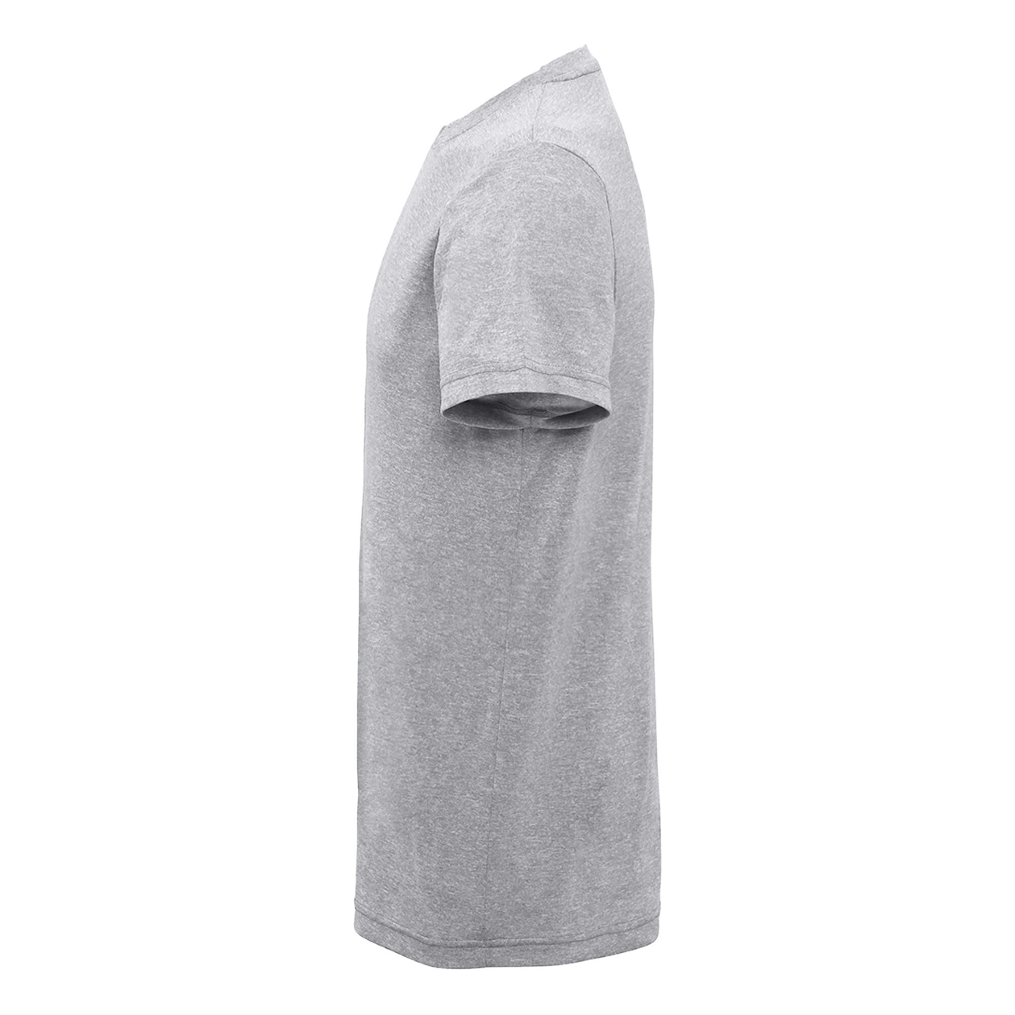 "Performance" TShirt, recyceltes Material für Herren Silber 3/3