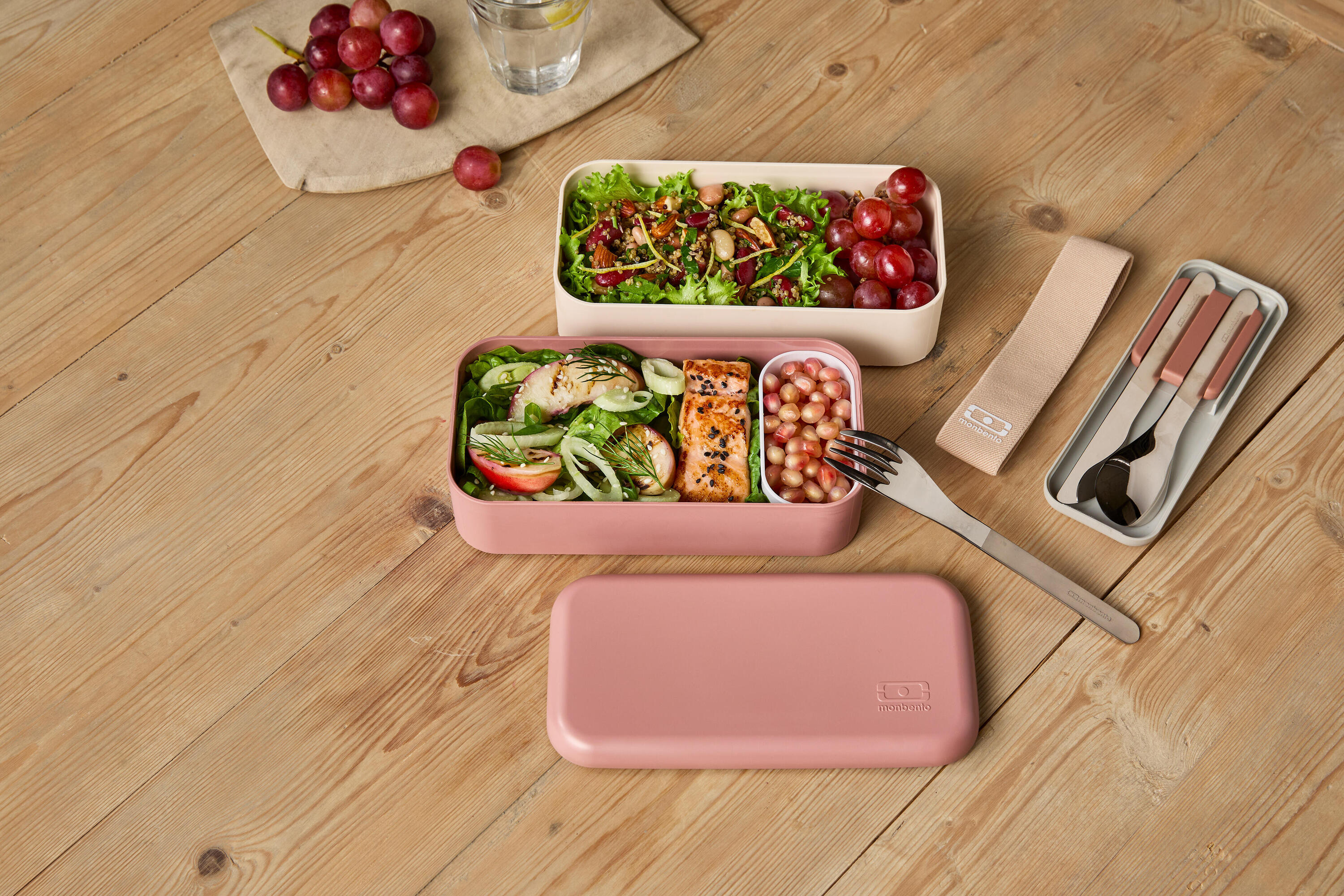 Boite repas 2x500ml - 1L|Adulte |Bureau, pique-nique|Made in France|Original 5/6