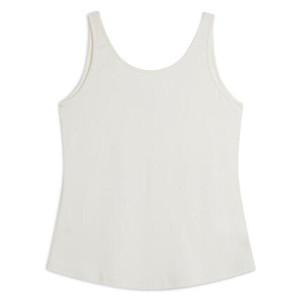 Débardeur en coton stretch avec large encolure au dos