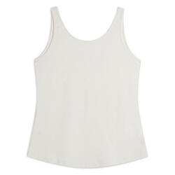 Débardeur en coton stretch avec large encolure au dos