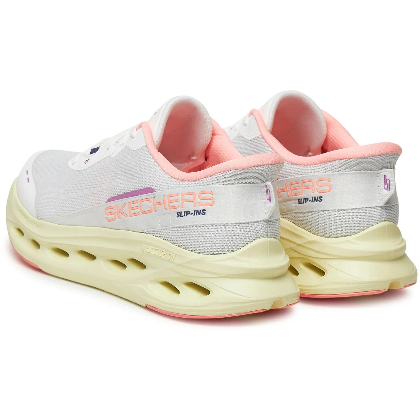 Baskets Skechers Max Cushioning Glide, Blanc, Femmes 4/5