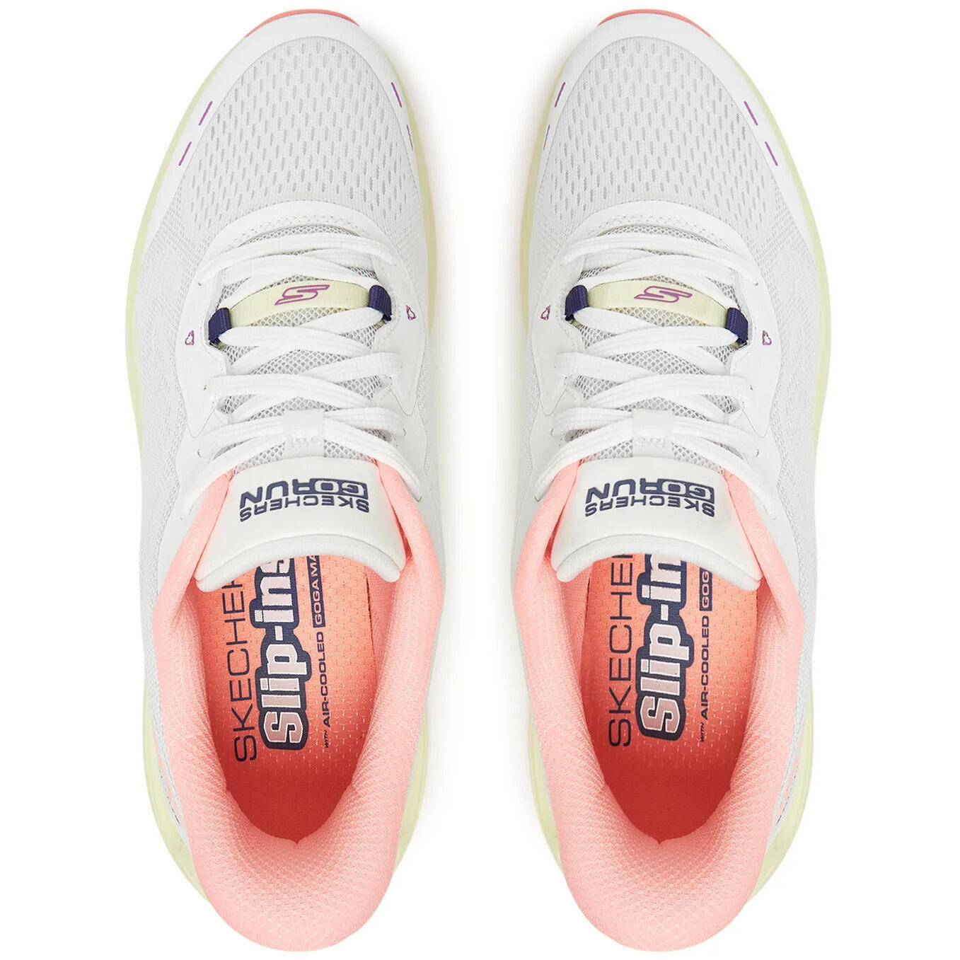 Baskets Skechers Max Cushioning Glide, Blanc, Femmes 2/5