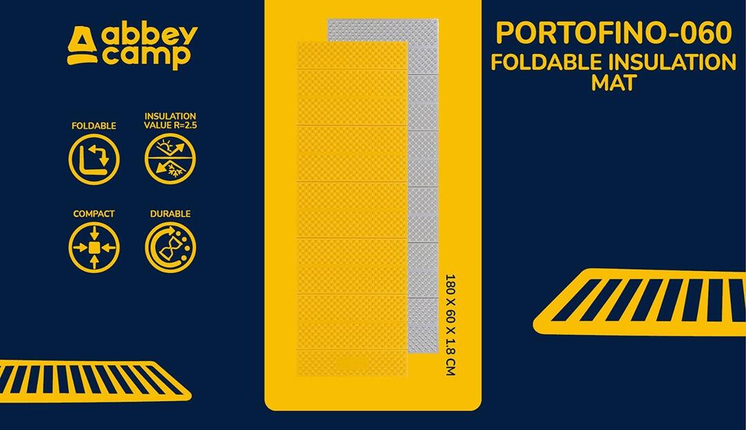 Tapis de sieste plegable Abbey Camp® Portofino-060 6/6