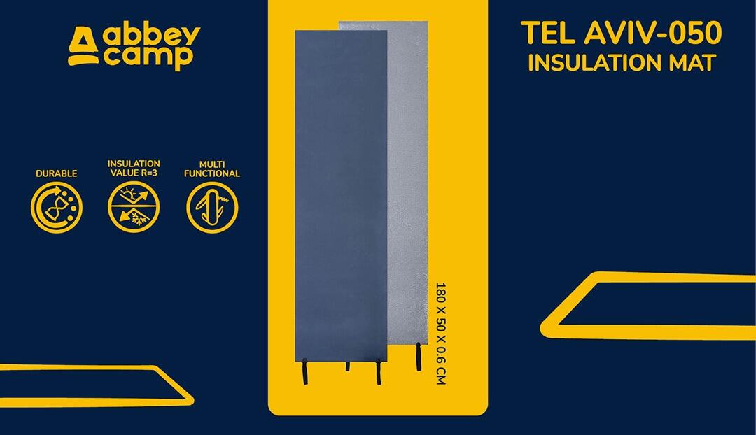 Tapete isolante EVA/Alu enrolável para colchão de ar ou colchonete 5/5