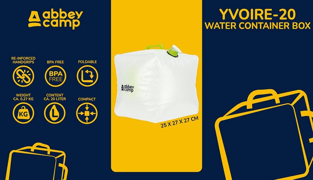 Reservorio de agua con asa Abbey Camp® 4/4