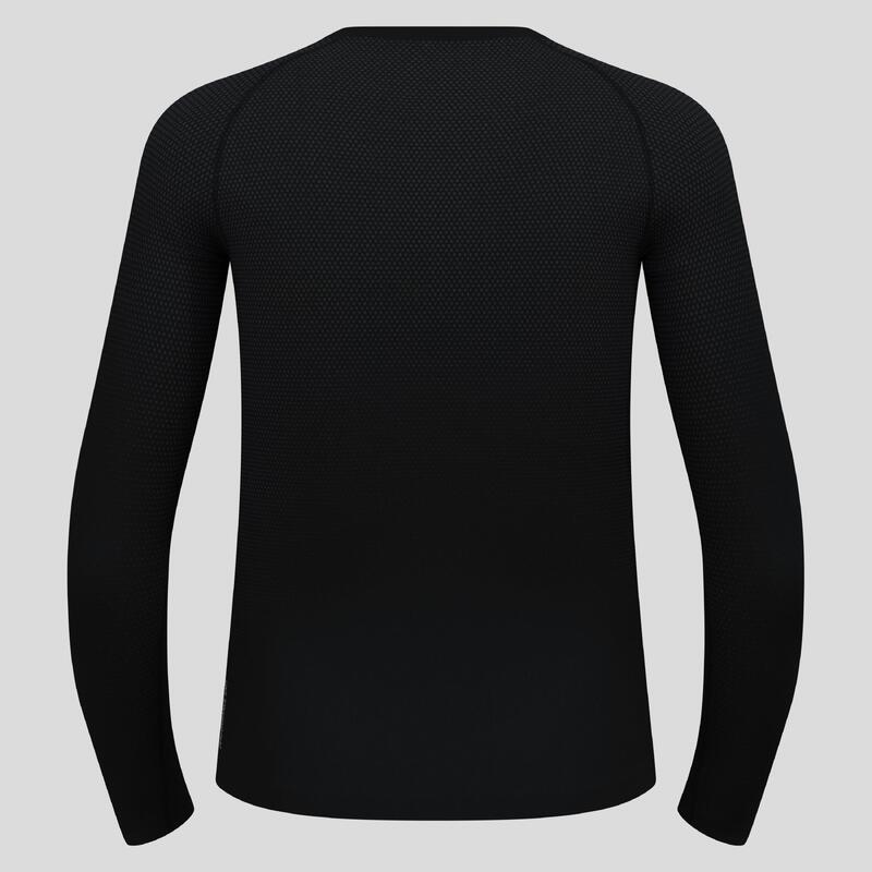 ODLO Odlo BL TOP crew neck l/s PERFORMANCE LIGHT ECO  ZWART L