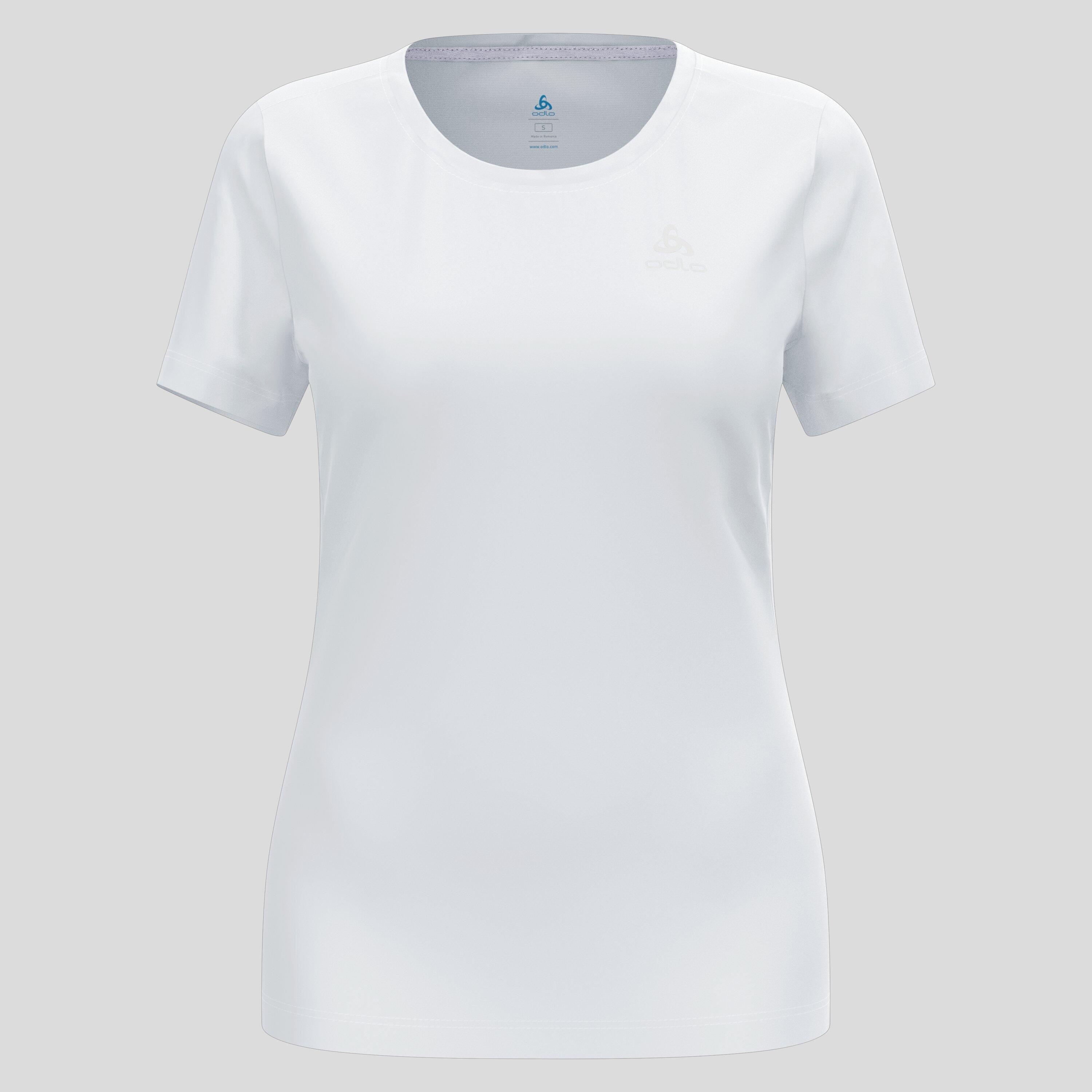 Maglia manica corta Odlo F-Dry bianca da donna 6/7