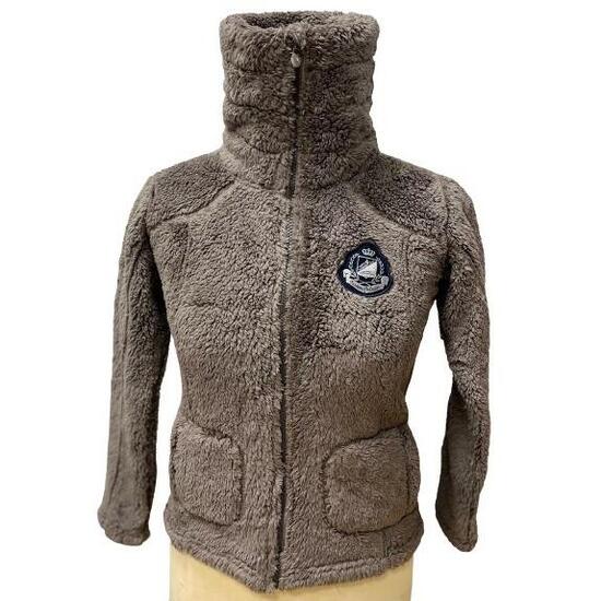Fleecejacke, Mädchen Peak Mountain coral sherpaGasana