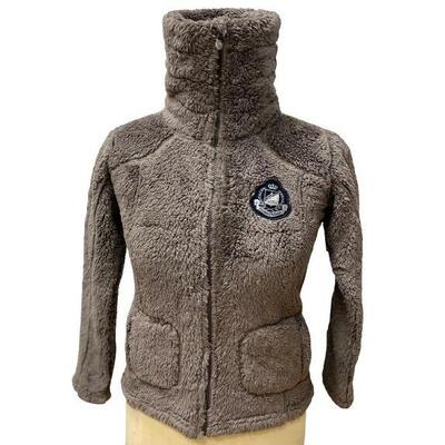Fleecejack voor meisjes peak mountain coral sherpagasana